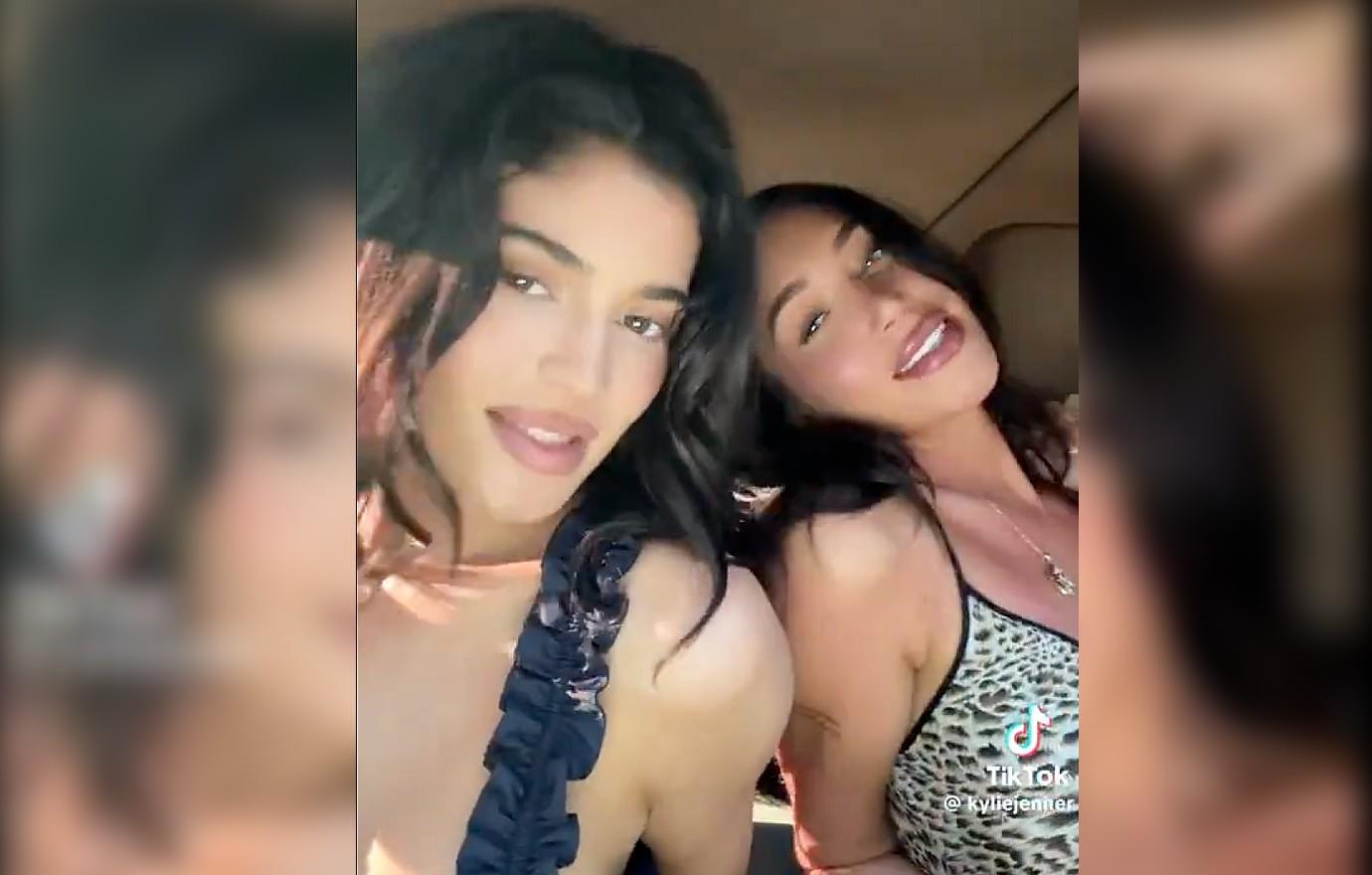 kylie jenner stassie karanikolaou jam out sabrina carpenters song taste