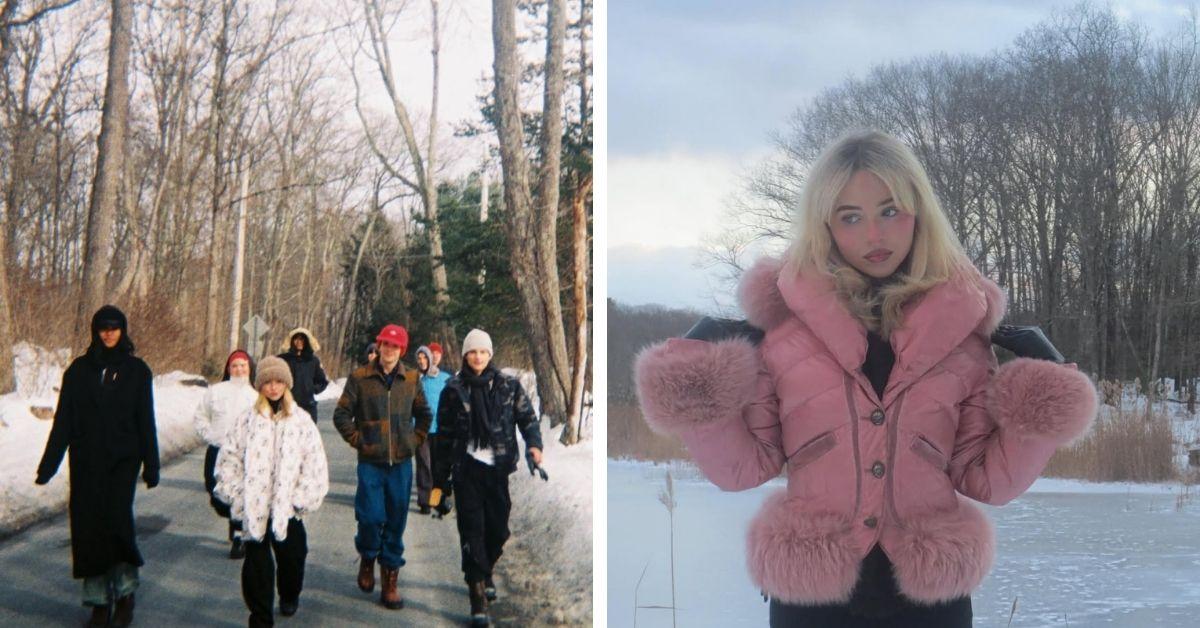 image of Sabrina Carpenter celebrated New Year’s Eve with close friends.