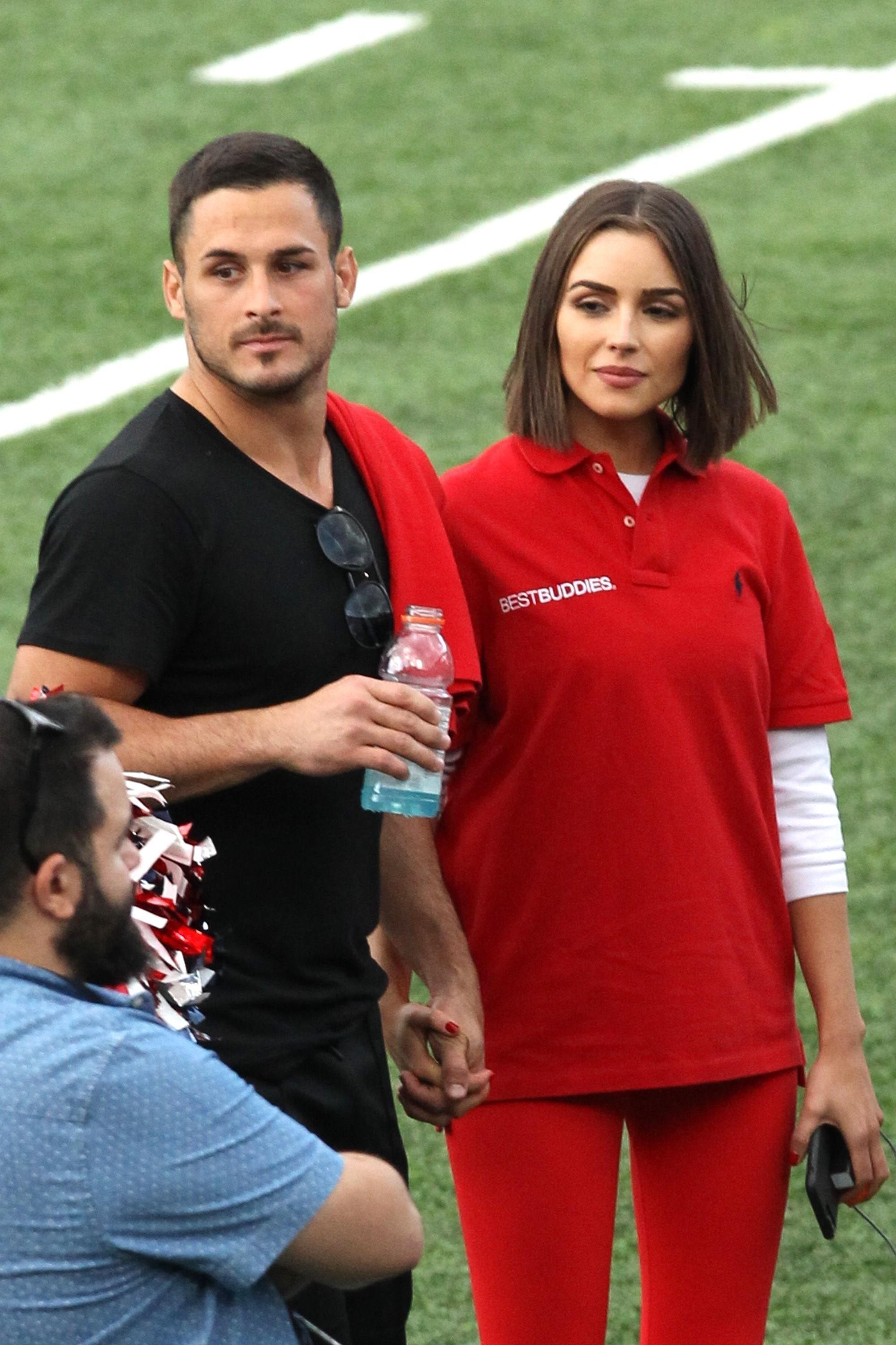 Danny Amendola and Olivia Culpo are loved up at Best Buddies Challenge