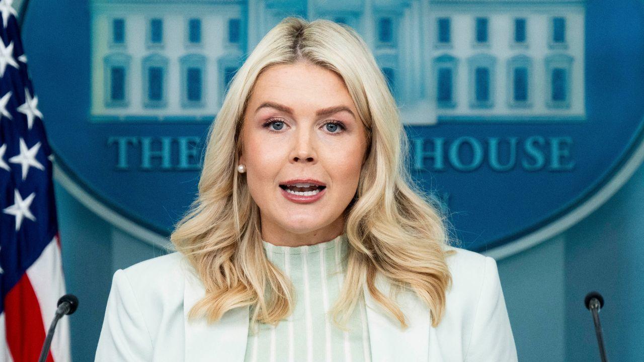 image of Karoline Leavitt will join Fox News as a contributor on November 1.