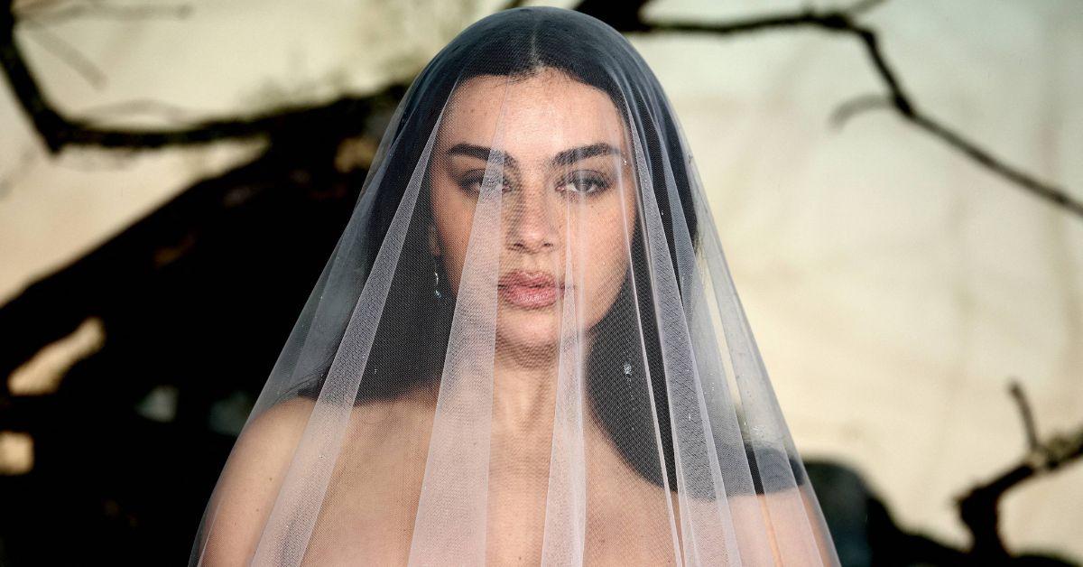 image of The '360' pop star said her outfit had an 'iris flower made out of resin.' 
