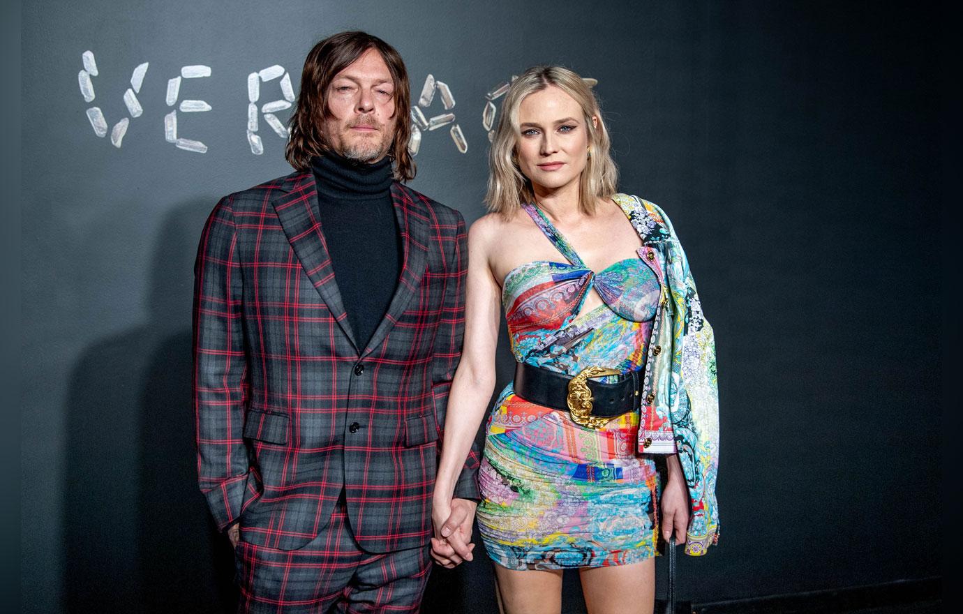 Norman Reedus Posts First Picture Of His Diane Kruger S Daughter