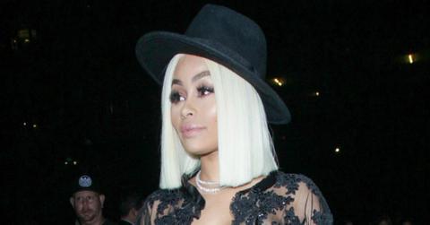 Blac Chyna Nipple Piercings Sheer Dress Photos Long