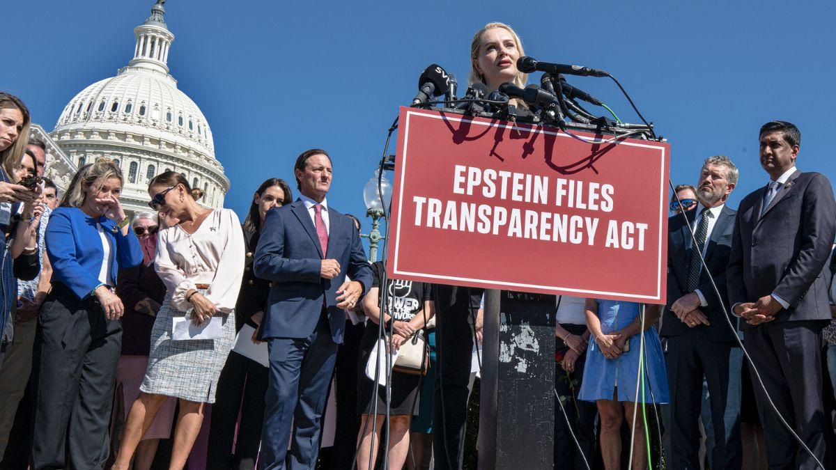 Image of Victims of Jeffrey Epstein have called for the release of all documents.