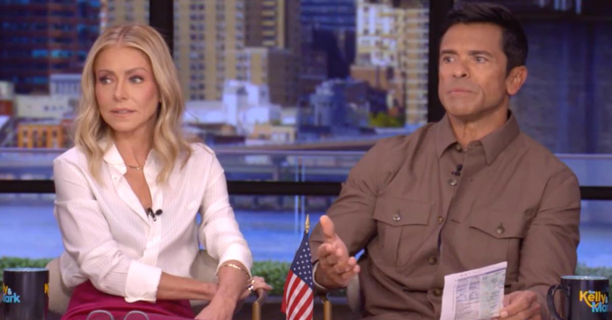 kelly ripa teases mark consuelos jokes pay bill drinks married