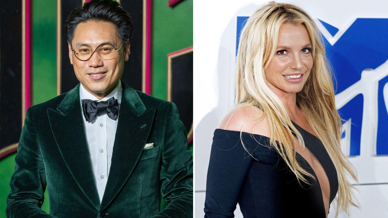 Split of Jon M. Chu; Britney Spears.
