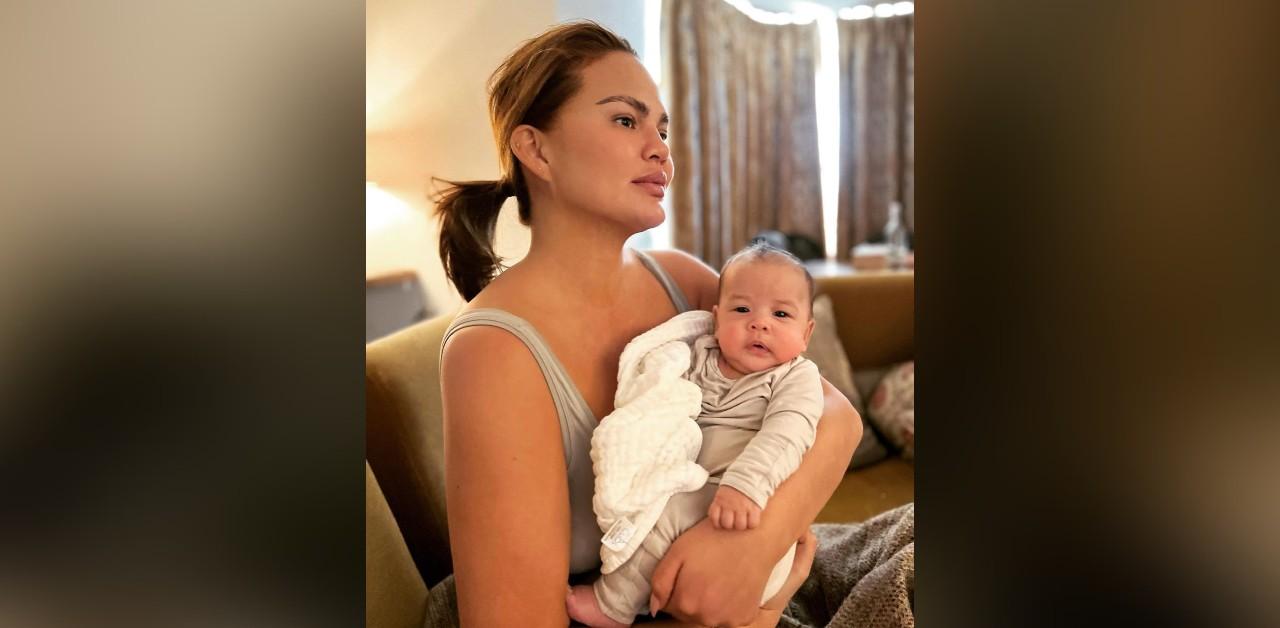 chrissy teigen shares family vacation photos