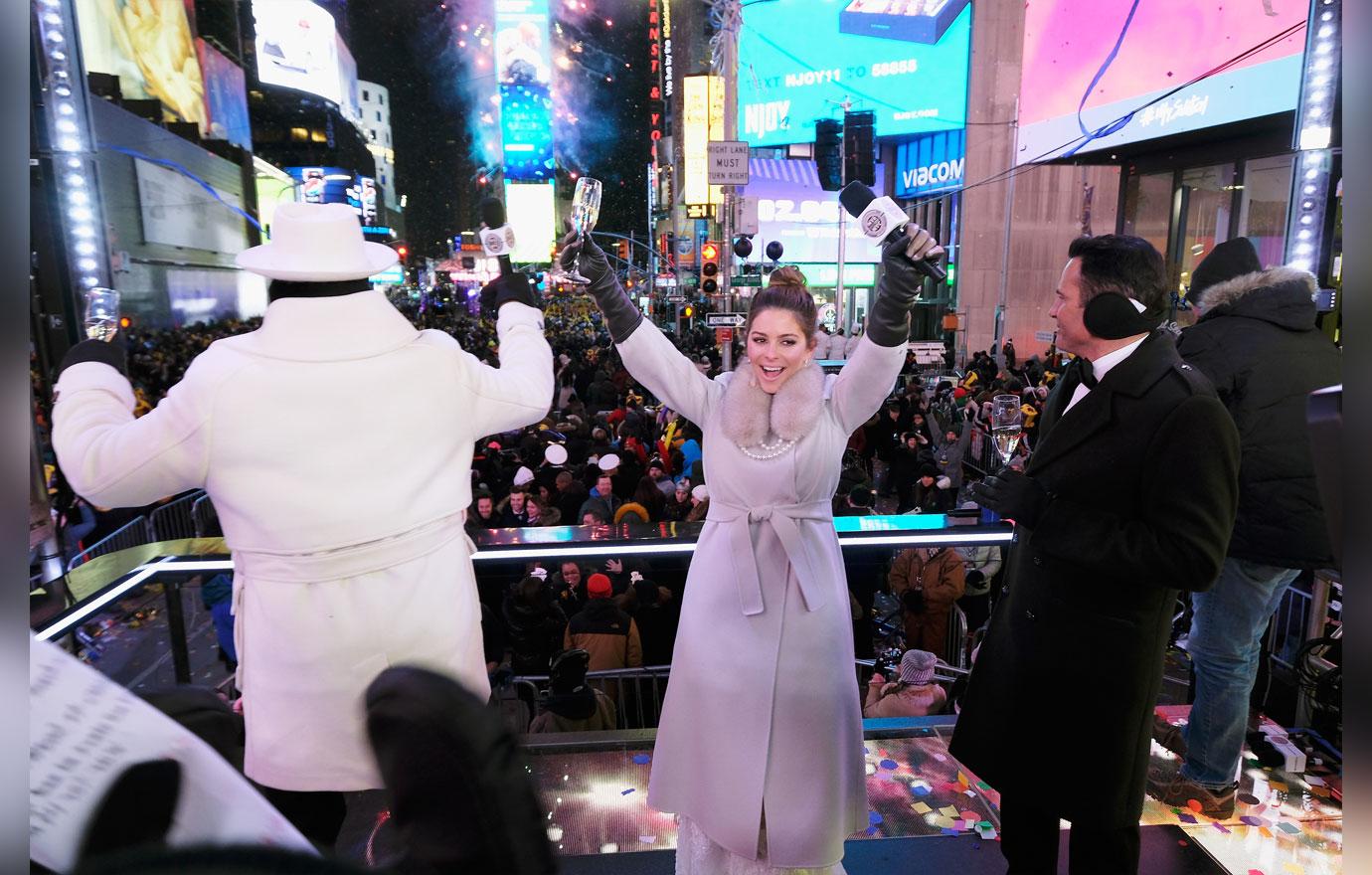 Maria menounos married nye times square 7