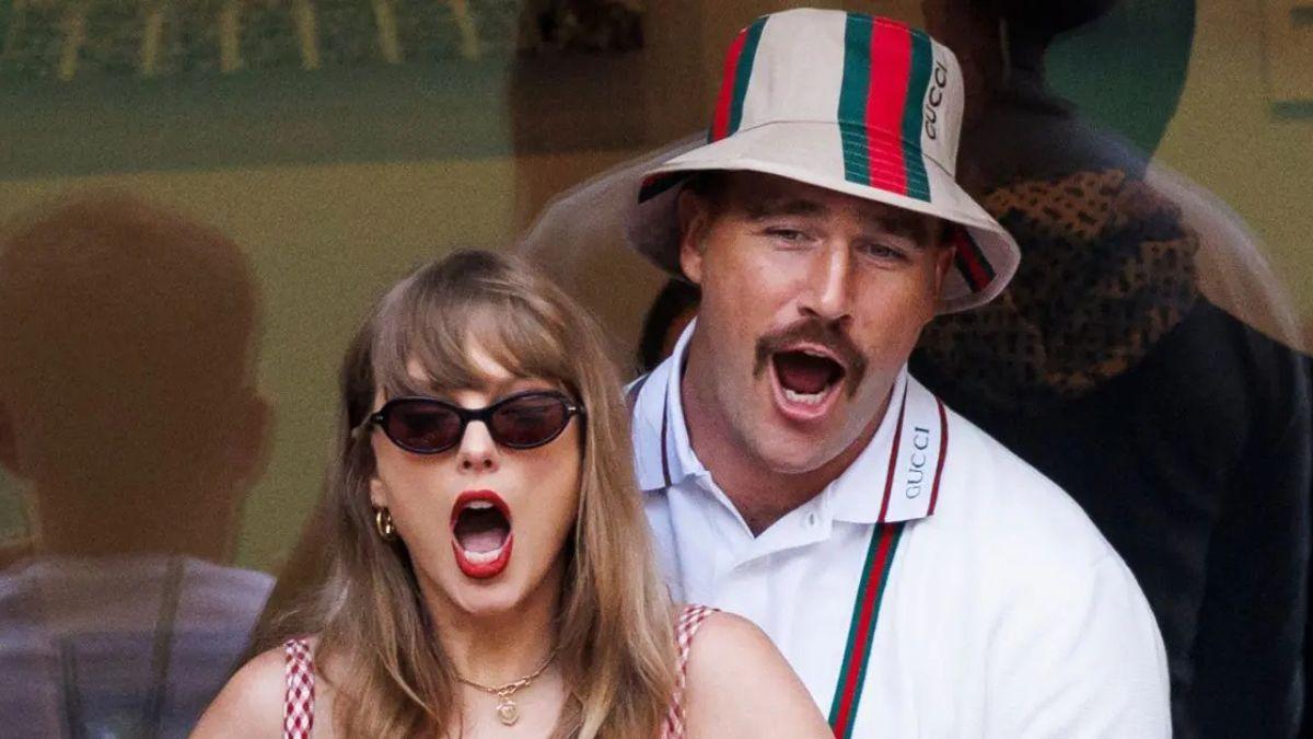 Photo of Taylor Swift said Travis Kelce went 'all out' to propose to her.