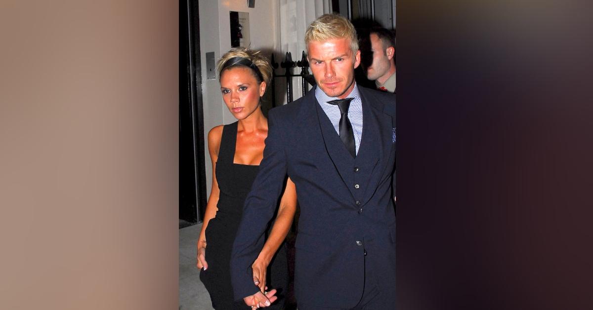 victoria beckham flaunts cleavage husband david will love look photos