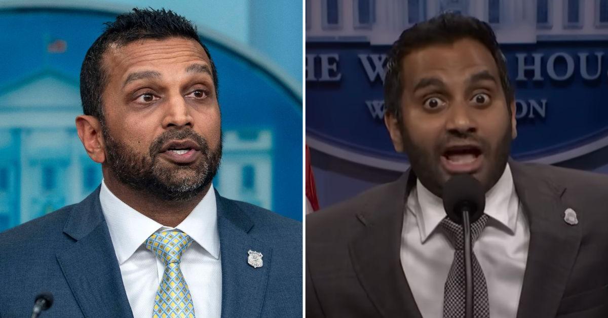Aziz Ansari Brutally Mocks Kash Patel in Surprise 'SNL' Cameo: 'I'm the First Indian Person to Suck at Their Job'