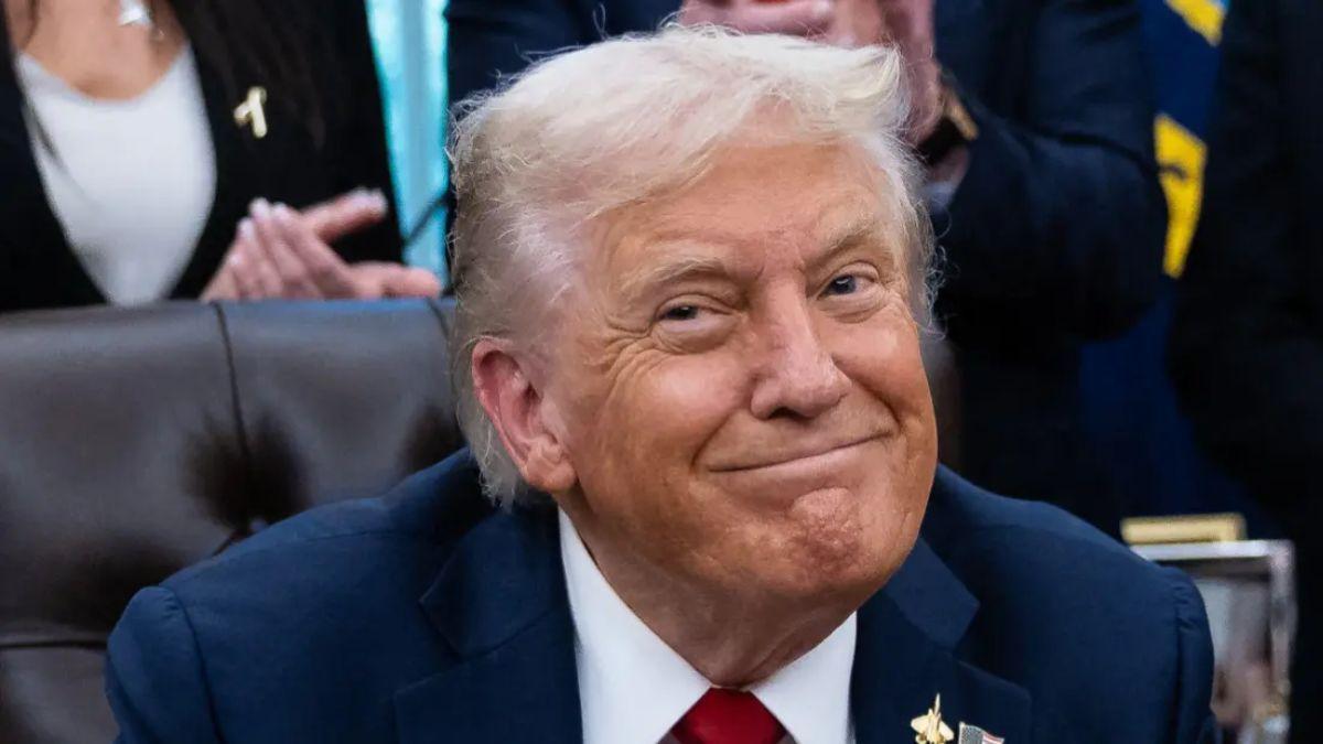 image of 'I could have built that thing in one year,' Donald Trump said of the train.