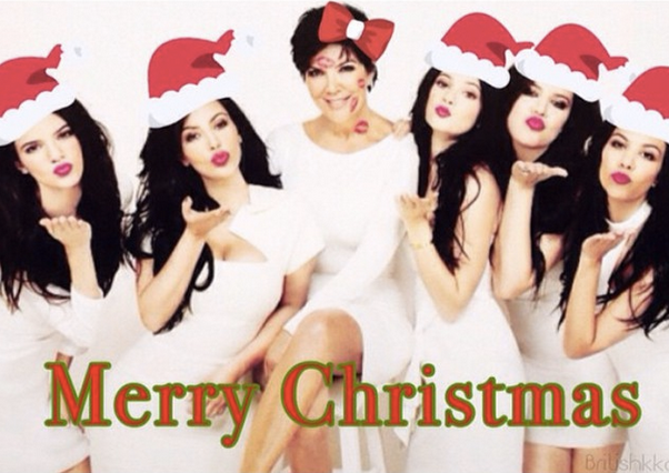 02 kardashian christmas card