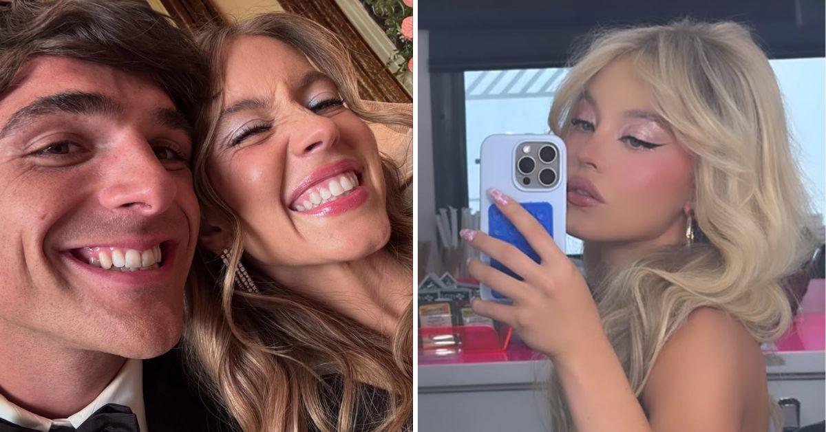 image of The actress also shared a selfie with her 'Euphoria' costar Jacob Elordi.