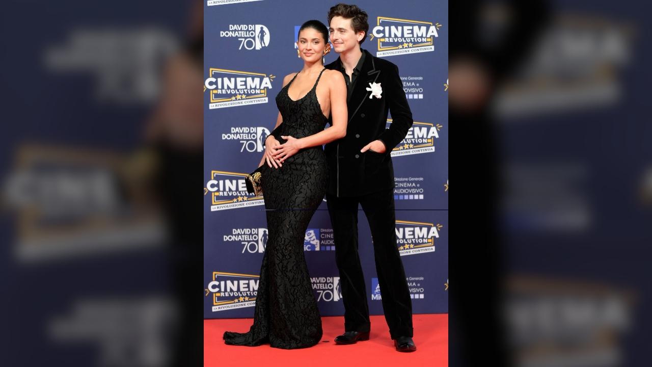 Kylie Jenner and Timothée Chalamet