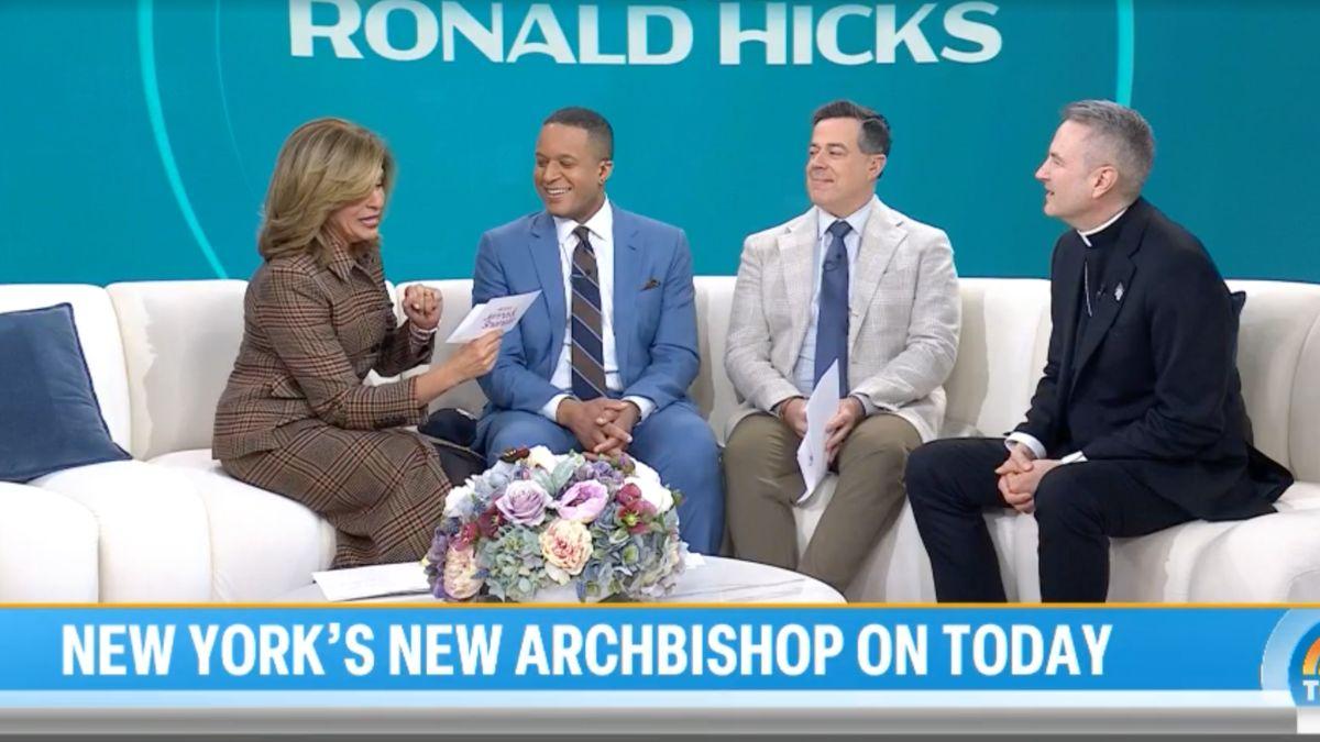 Photo of The 'Today' stars and Archbishop of New York Ronald Hicks prayed on-air for Nancy Guthrie's return.
