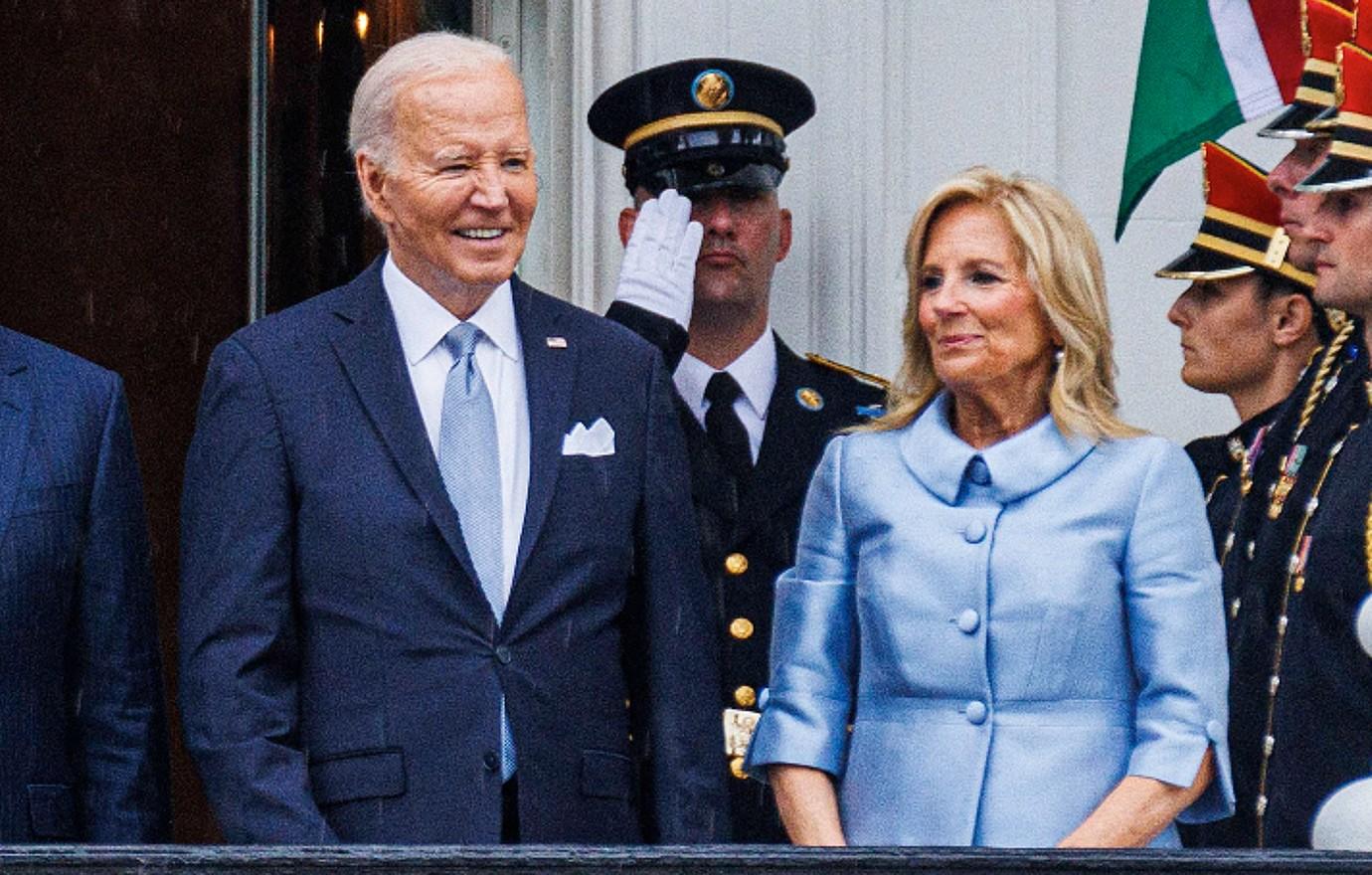 jill biden scolds reporters question joe biden drop out election