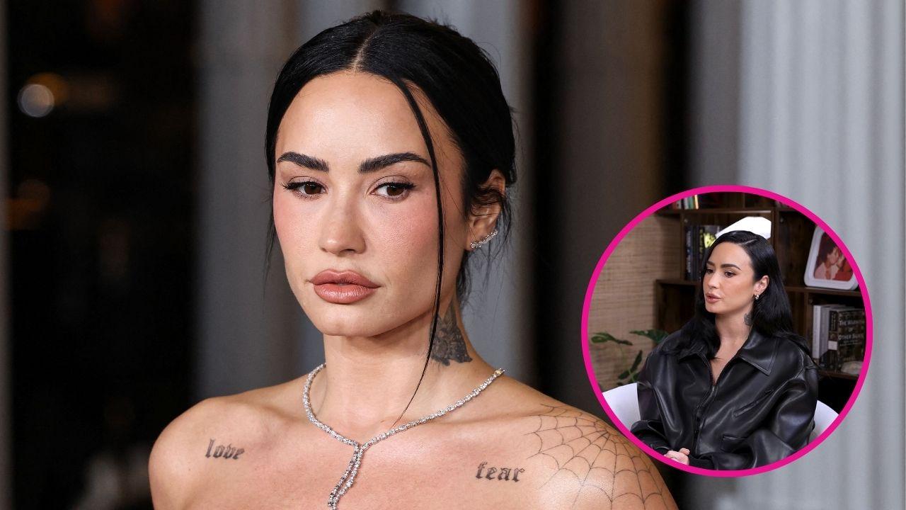 Image of Demi Lovato opened up about her eating disorder recovery.