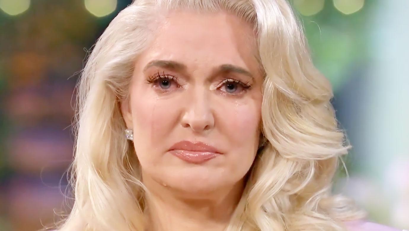 erika jayne flustered in tears rhobh reunion special host andy cohen questions involvement embezzlement scheme ok