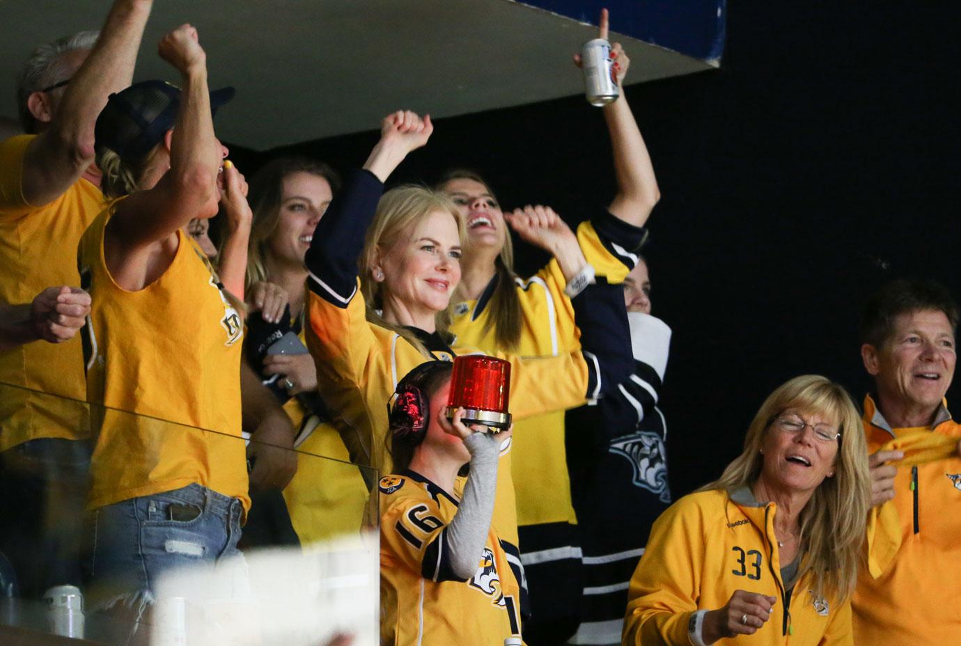 Nicole Kidman Nashville Predators Stanley Cup Photos 03