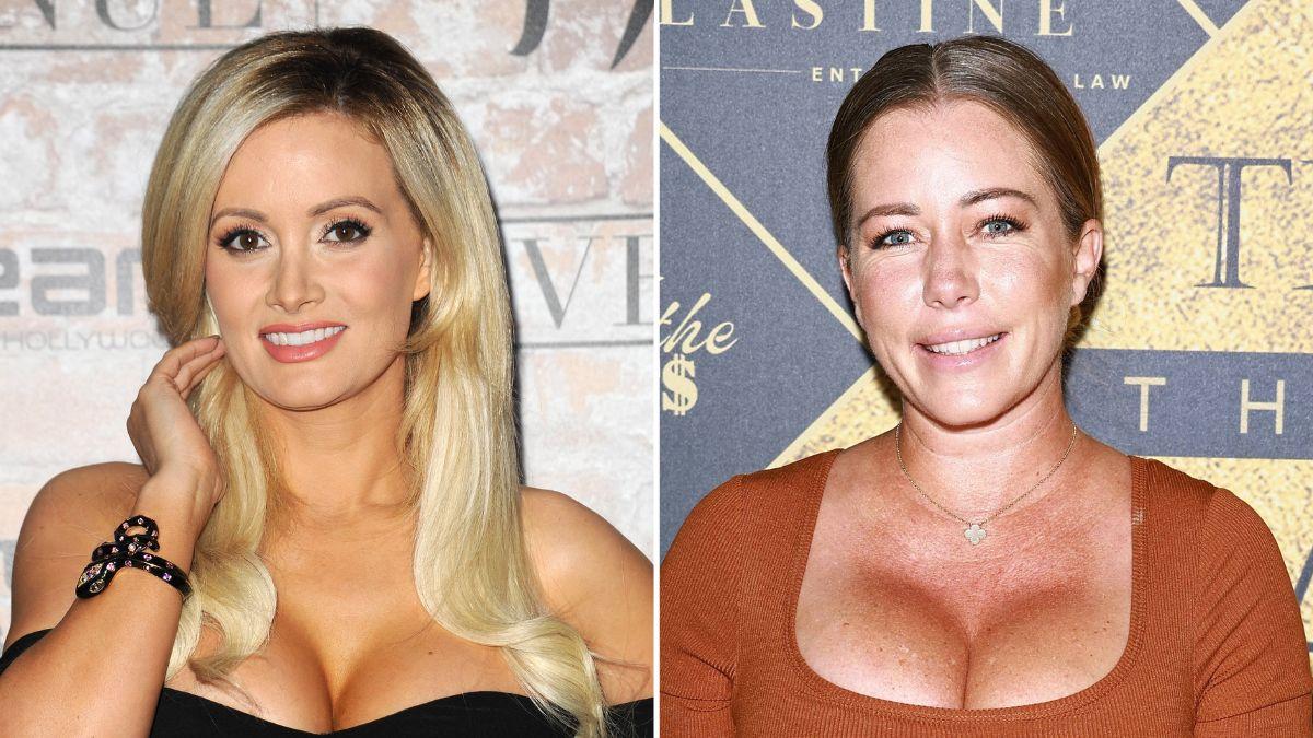 Photo of Holly Madison and Kendra Wilkinson.