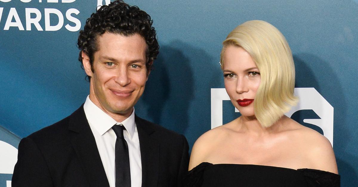 Image of Michelle Williams called the birth of her and Thomas Kail's third child via surrogate a 'miracle.'