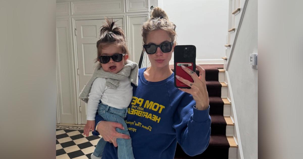 ashley benson debuts daughter aspen face photos