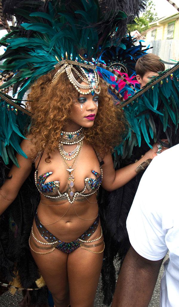 Rihanna carnival barbados6