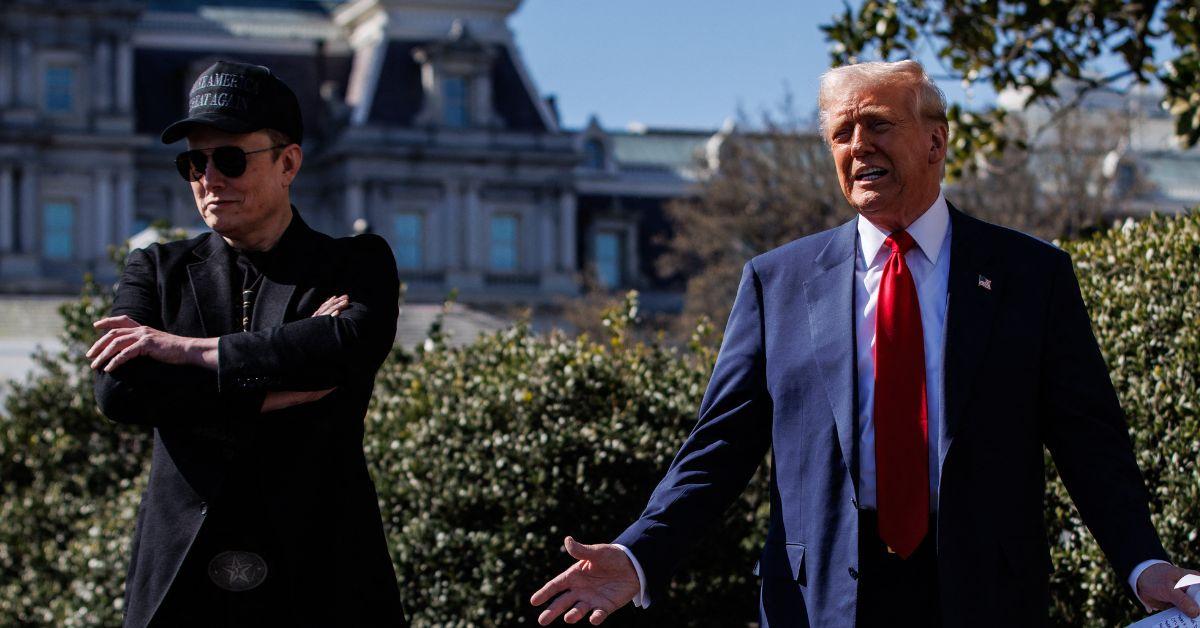 image of President Donald Trump called Elon Musk's political party idea 'ridiculous.'