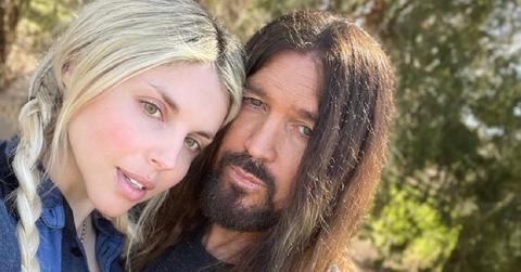 Composite photo of Firerose and Billy Ray Cyrus.