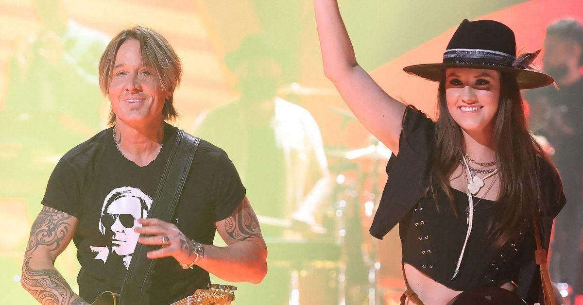 image of Keith Urban has since been rumored to be romantically linked to his guitarist.