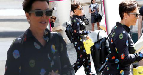 Kris jenner pajamas paris