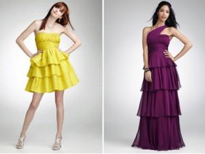 David's bridal hotsell yellow prom dresses