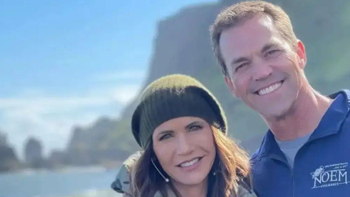 photo of Kristi & Bryon Noem. 