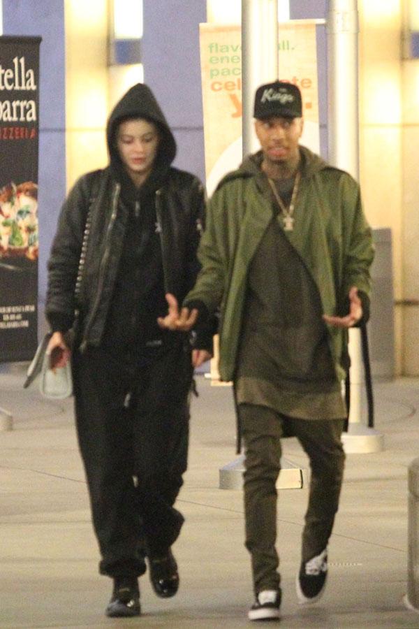 kylie jenner tyga movie date