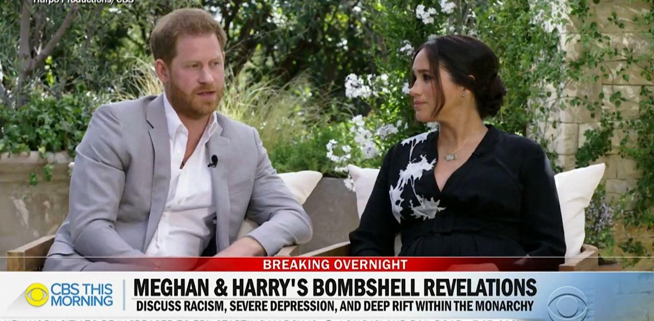 meghan markle prince harry oprah interview  shocking confessions