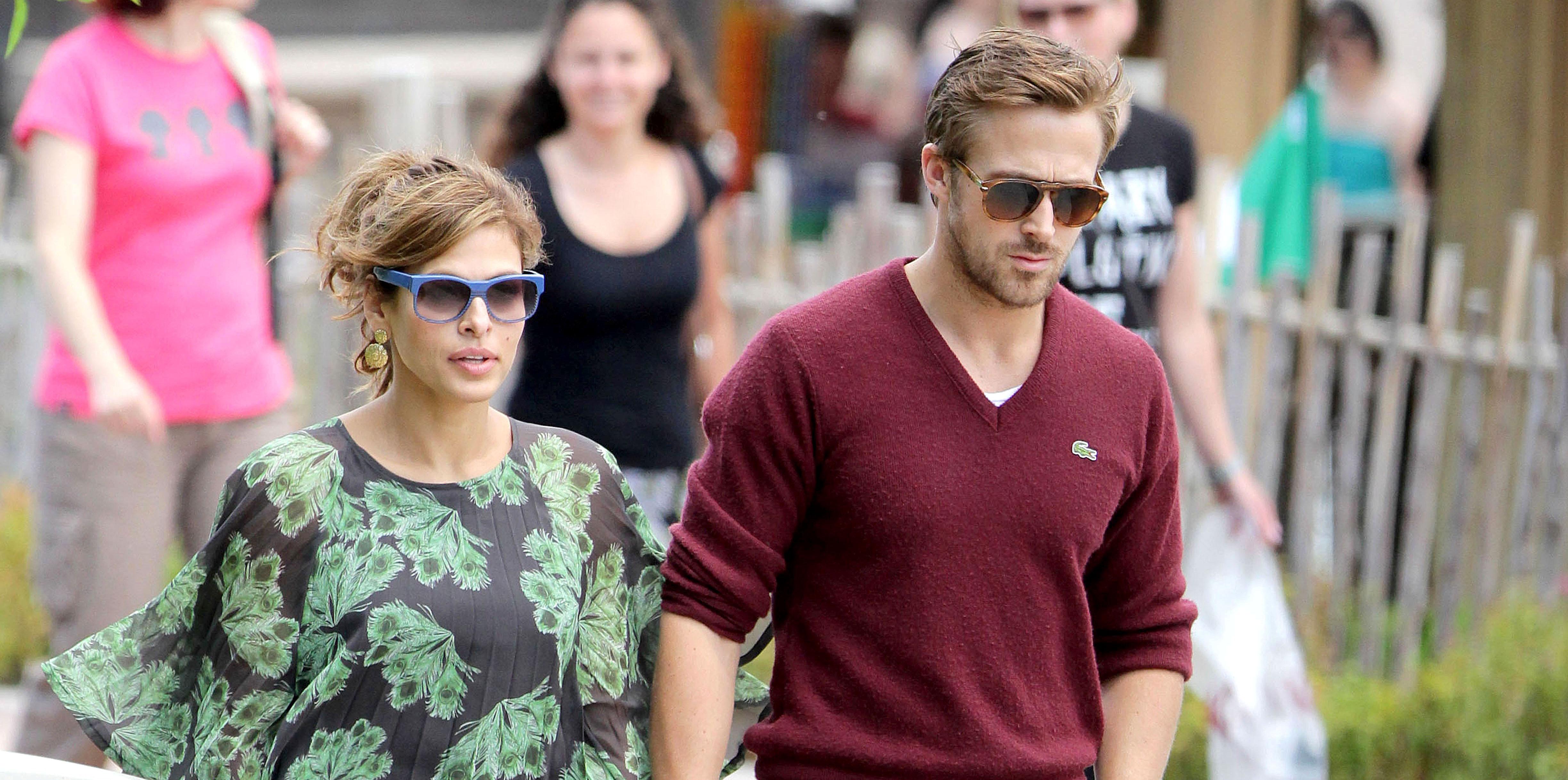 *FILE PHOTOS* Eva Mendes and Ryan Gosling split after two years of dating