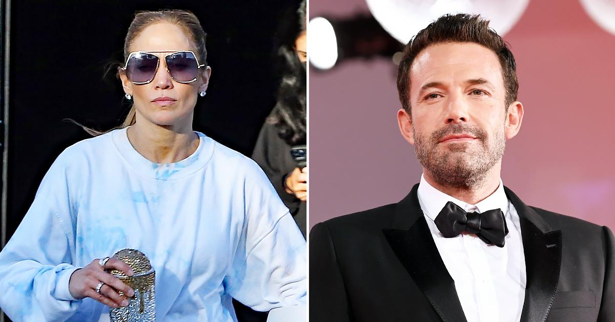 jennifer lopez spotted studio ben affleck romance rumors engagement ok