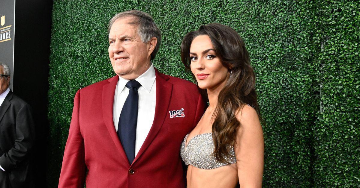 bill belichick uncomfortable jordon hudson refuses him answering question about relationship