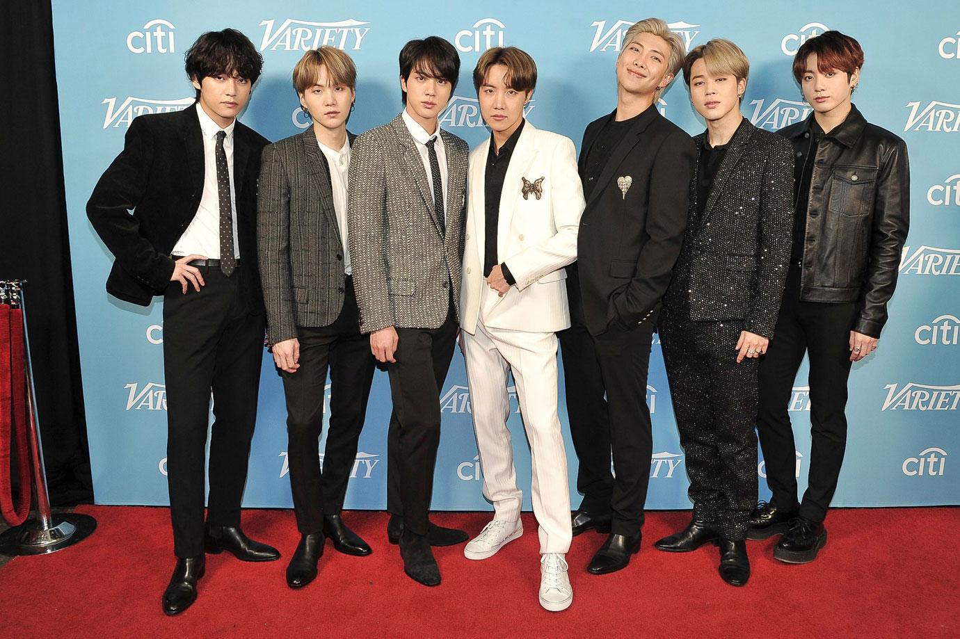 BTS on the Red Carpet