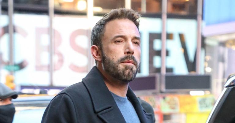 Ben Affleck Looks Worn Out As He Leaves New York Hotel