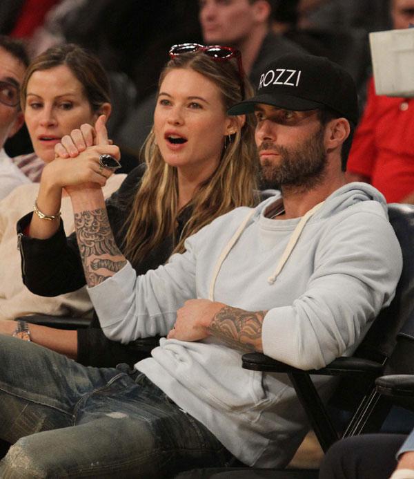 Adam Levine and Behati Prinsloo01