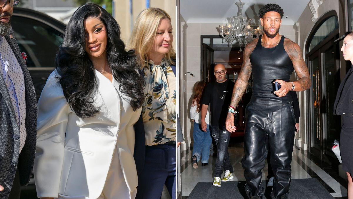 Image of Cardi B and Maduka Okoye spent the evening together during a dinner outing overlooking a Venice canal.