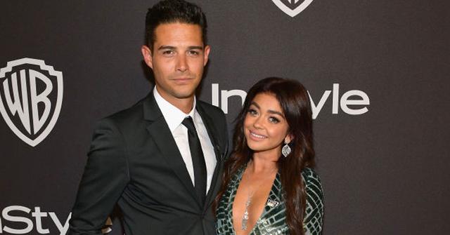 Sarah Hyland And Wells Adams At Event Engaged