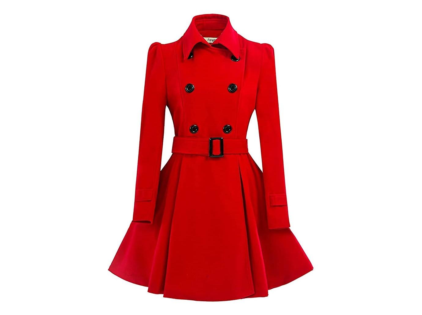 Shop Red Dress Coats Inspired By Kate Middleton