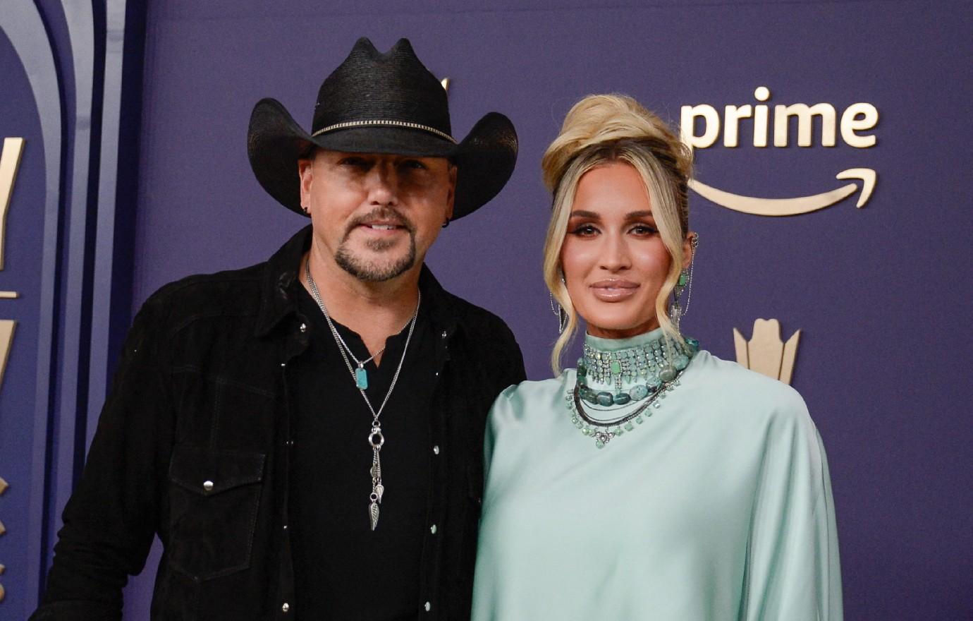 jason aldean wife brittany bashed pda kids disneyland trip