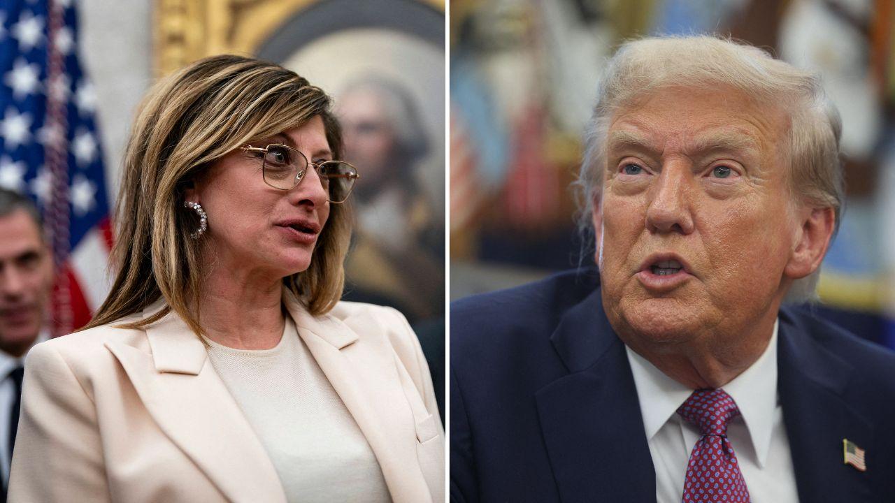 split of Donald Trump & Maria Bartiromo