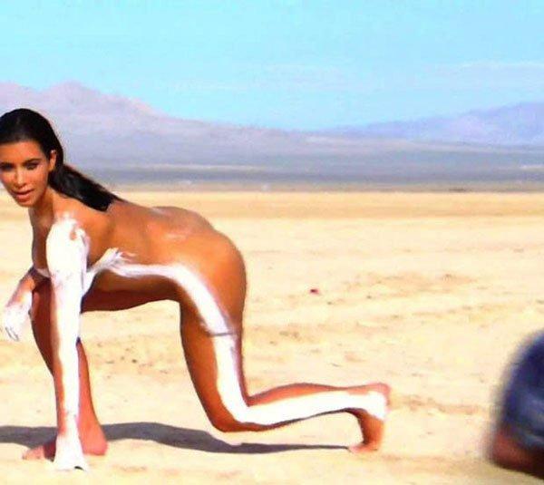 Kim kardashian nude photoshoot photoshop 4