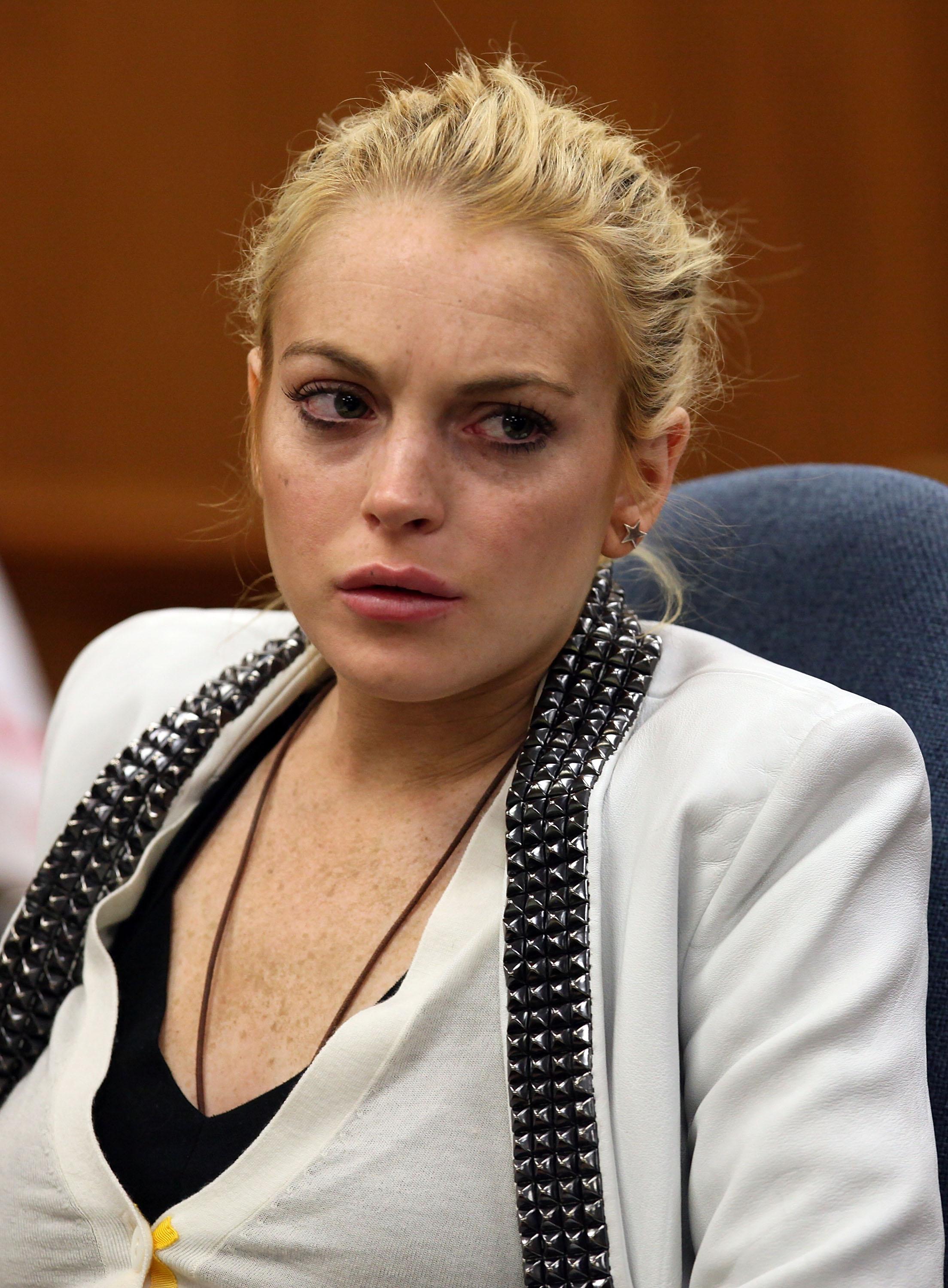 Lindsay Lohan Court Appearance