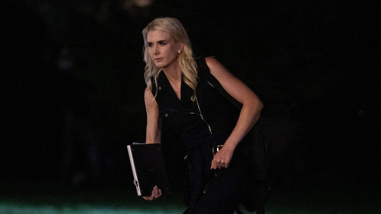 Image of Natalie Harp drew increased attention as reports highlighted her close proximity to Donald Trump.
